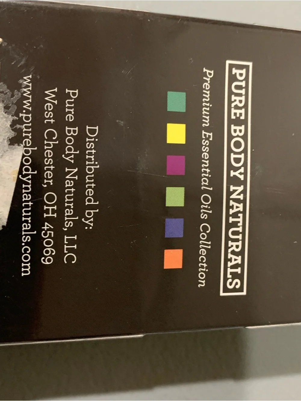 Pure Body Naturals Premium Essential Oils Collection - Black